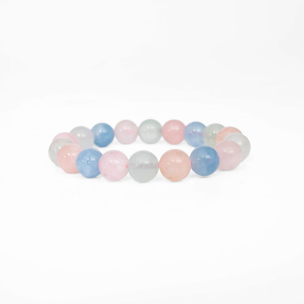 Aquamarine & Morganite Bracelet