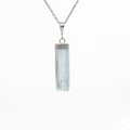 Aquamarine Silver Pendant