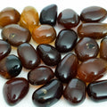 Blue Amber Tumbled