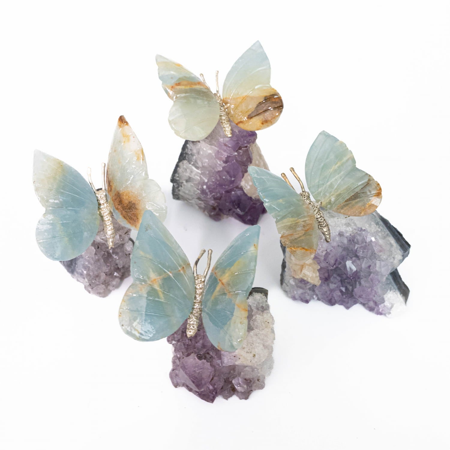 Calcite Butterfly on Druze