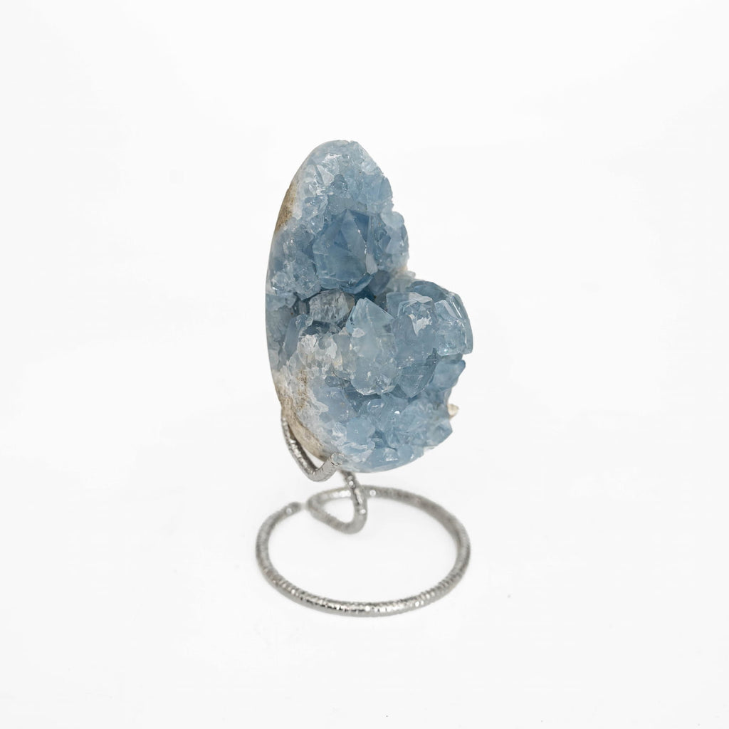 Celestite Druze Egg