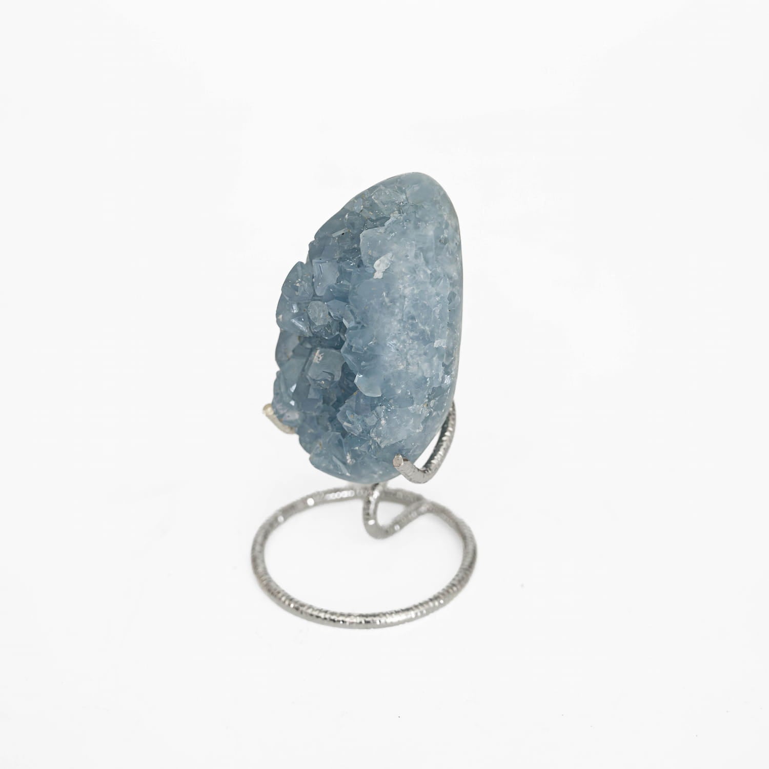 Celestite Druze Egg