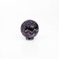 Chevron Amethyst Sphere