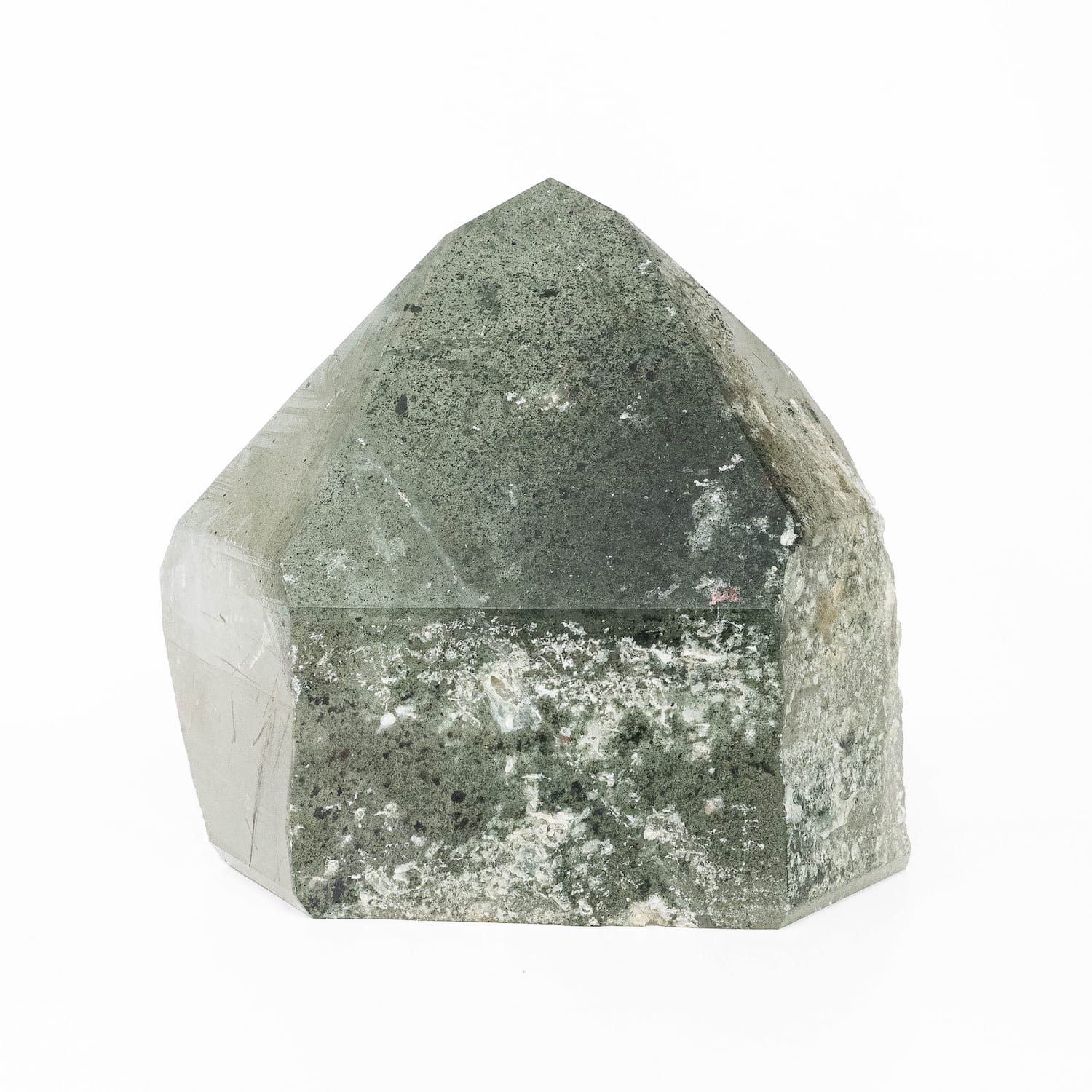 Chlorite Quartz Point - Large
