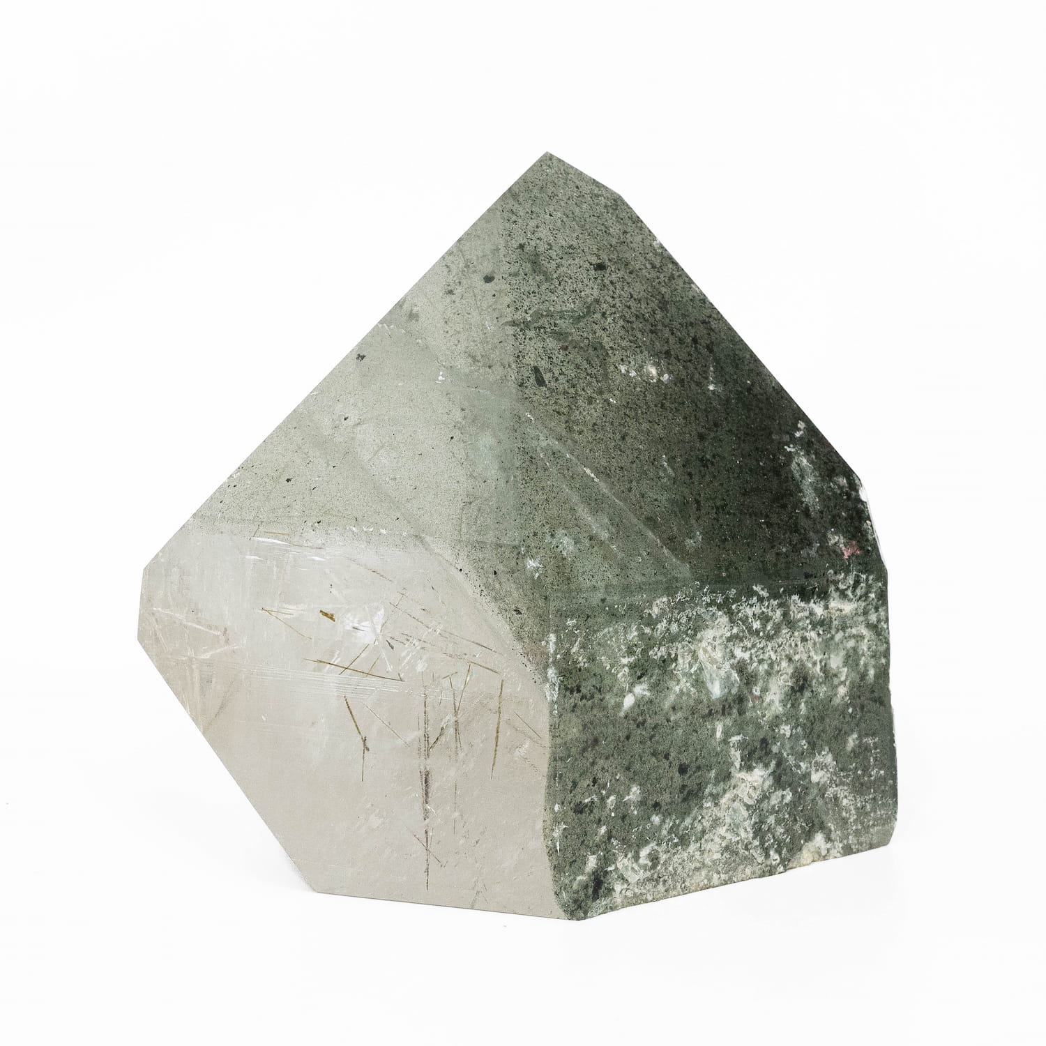 Chlorite Quartz Point - Large