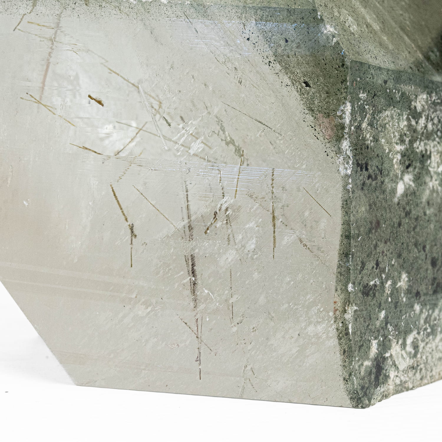 Chlorite Quartz Point - Large
