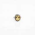 Citrine Silver Ring
