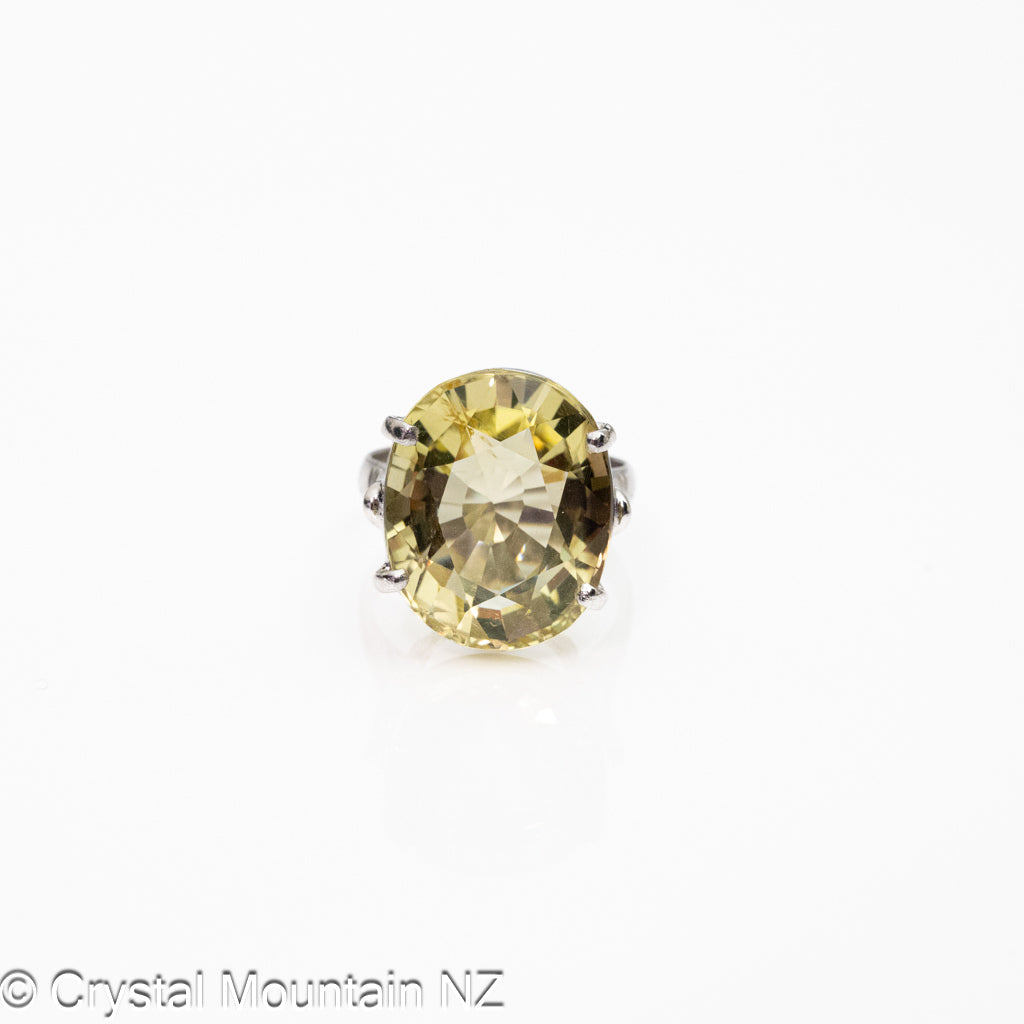 Citrine Ring - Silver