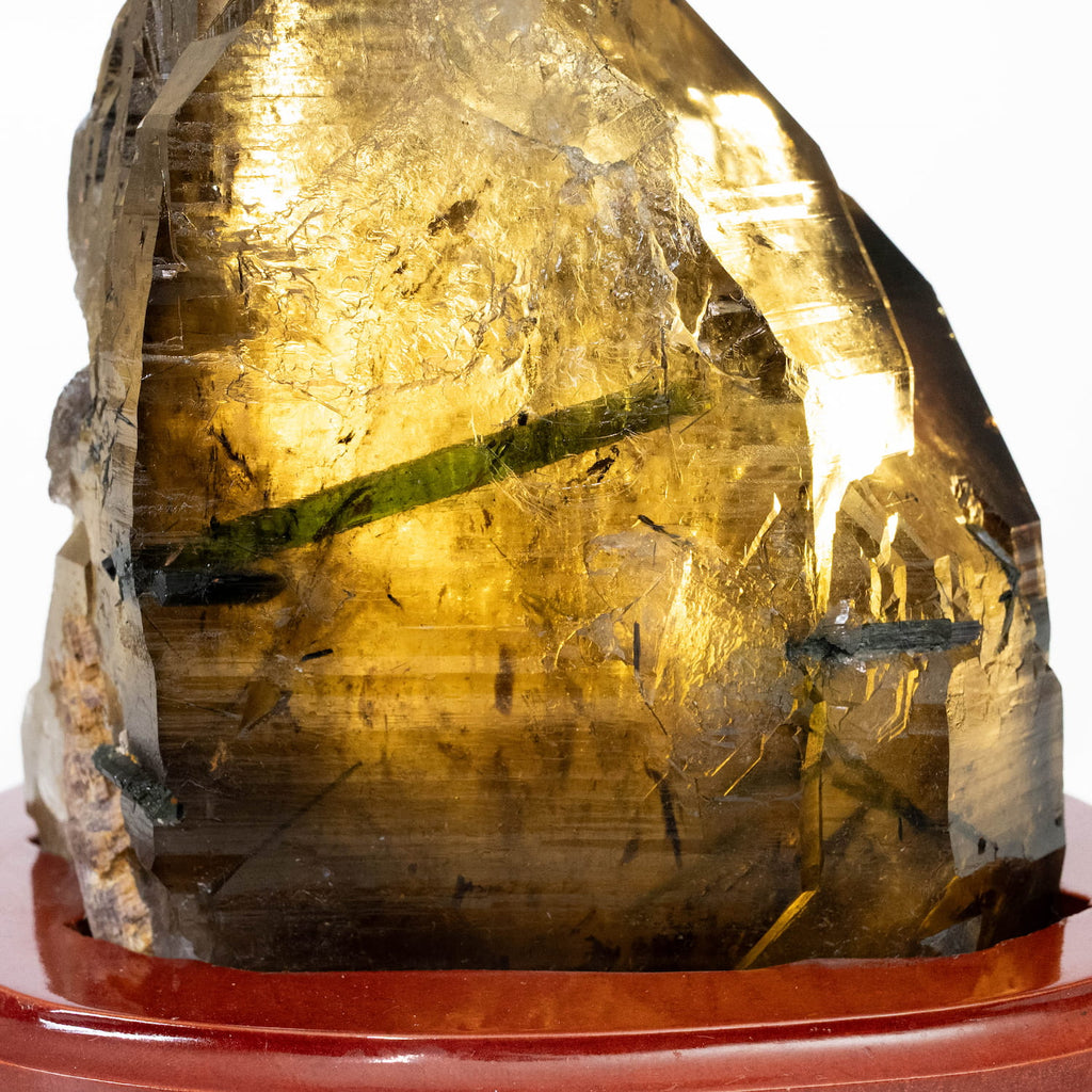 Natural Smoky Citrine Point