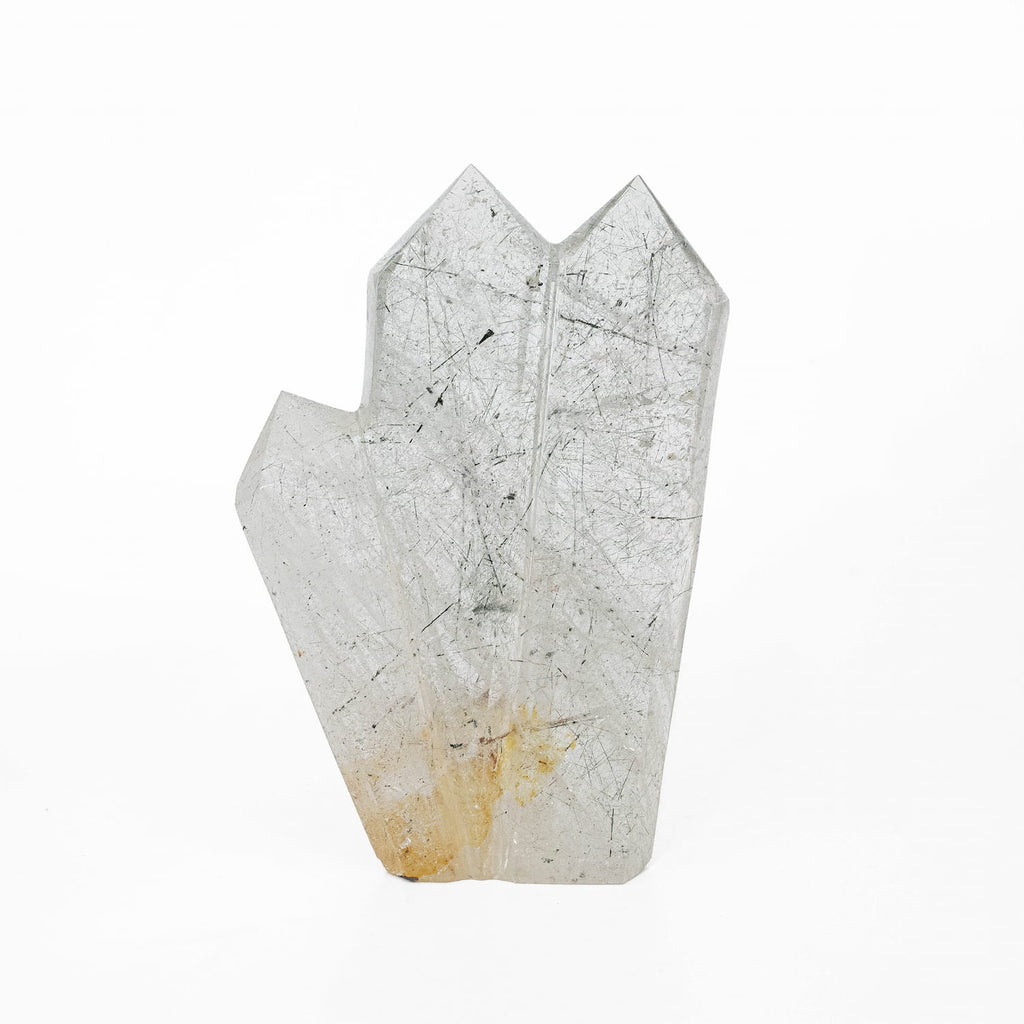 Tourmalinated Quartz Cluster Sculpture