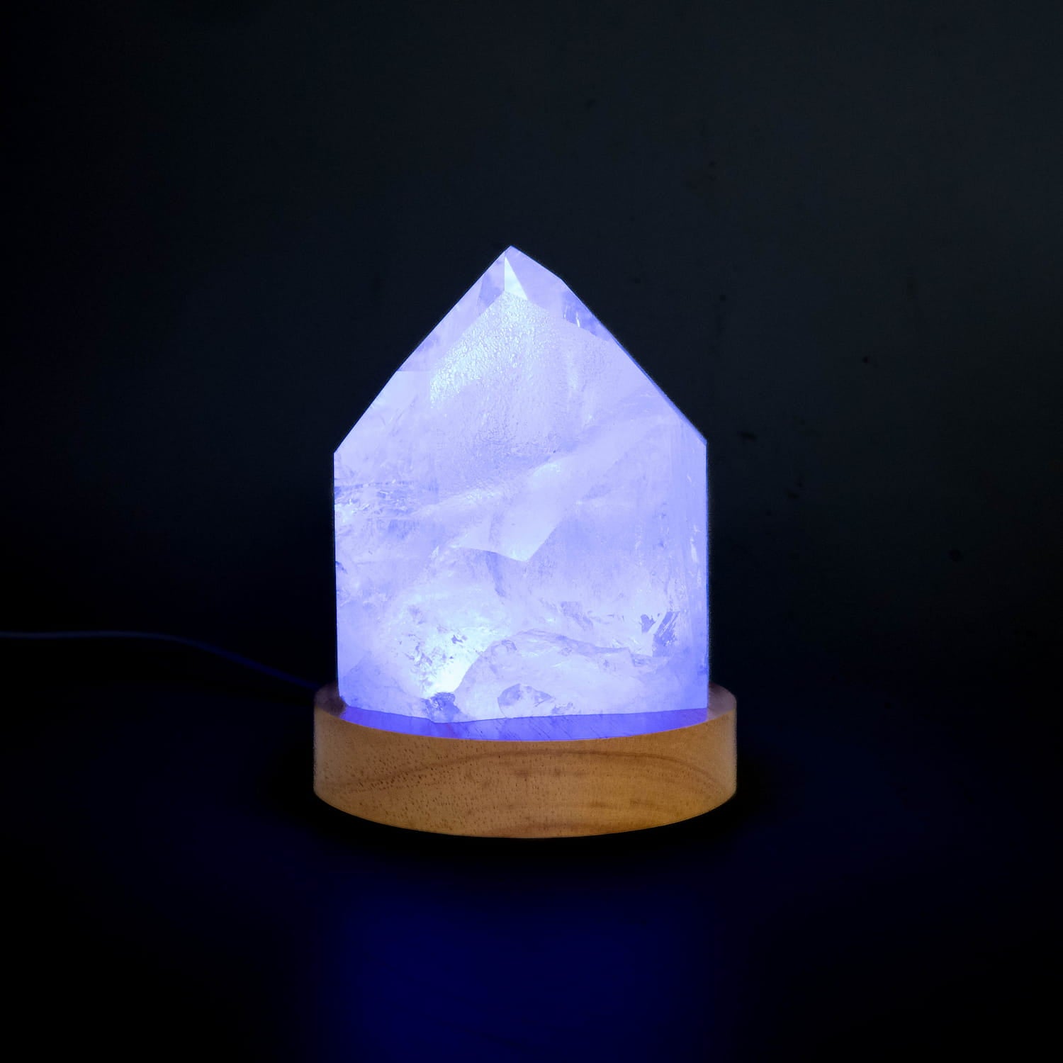 Clear Quartz Lamp