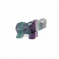 Rainbow Fluorite Elephant