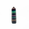 Rainbow Fluorite Point