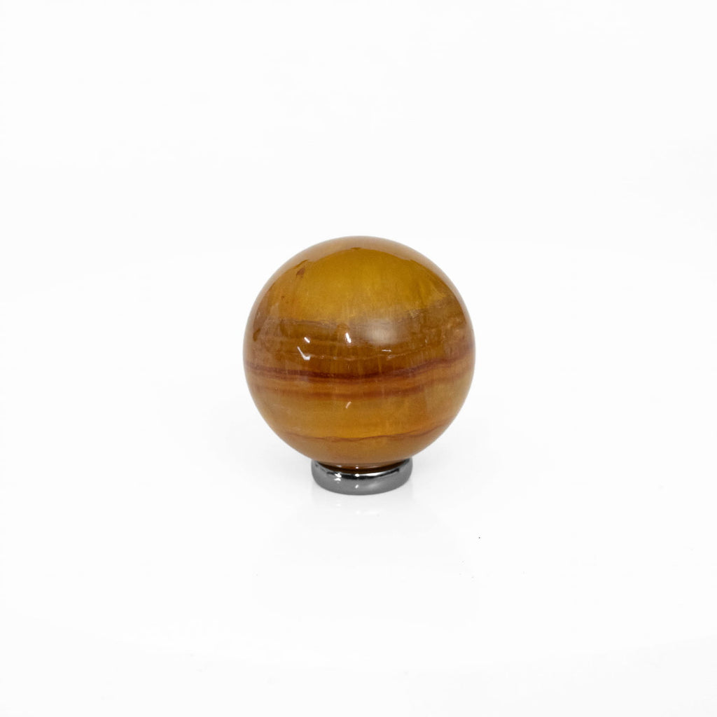 Golden Fluorite Sphere