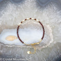 Garnet & Pearl Bracelet- Clasp