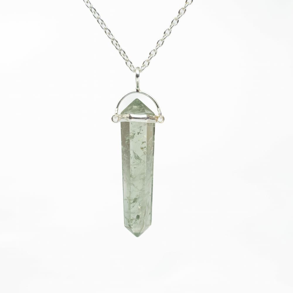 Green Amethyst (Prasiolite) Pendant