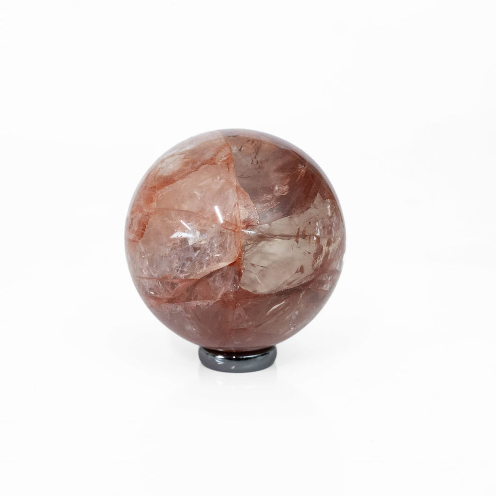 Hematoid Quartz (Fire Quartz) Sphere