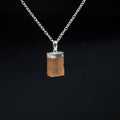 Imperial Topaz Pendant - Silver