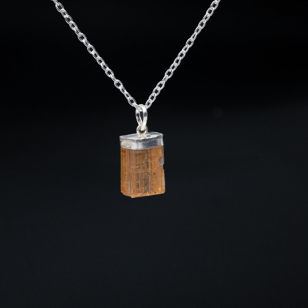 Imperial Topaz Pendant - Silver
