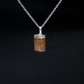 Imperial Topaz Pendant - Silver