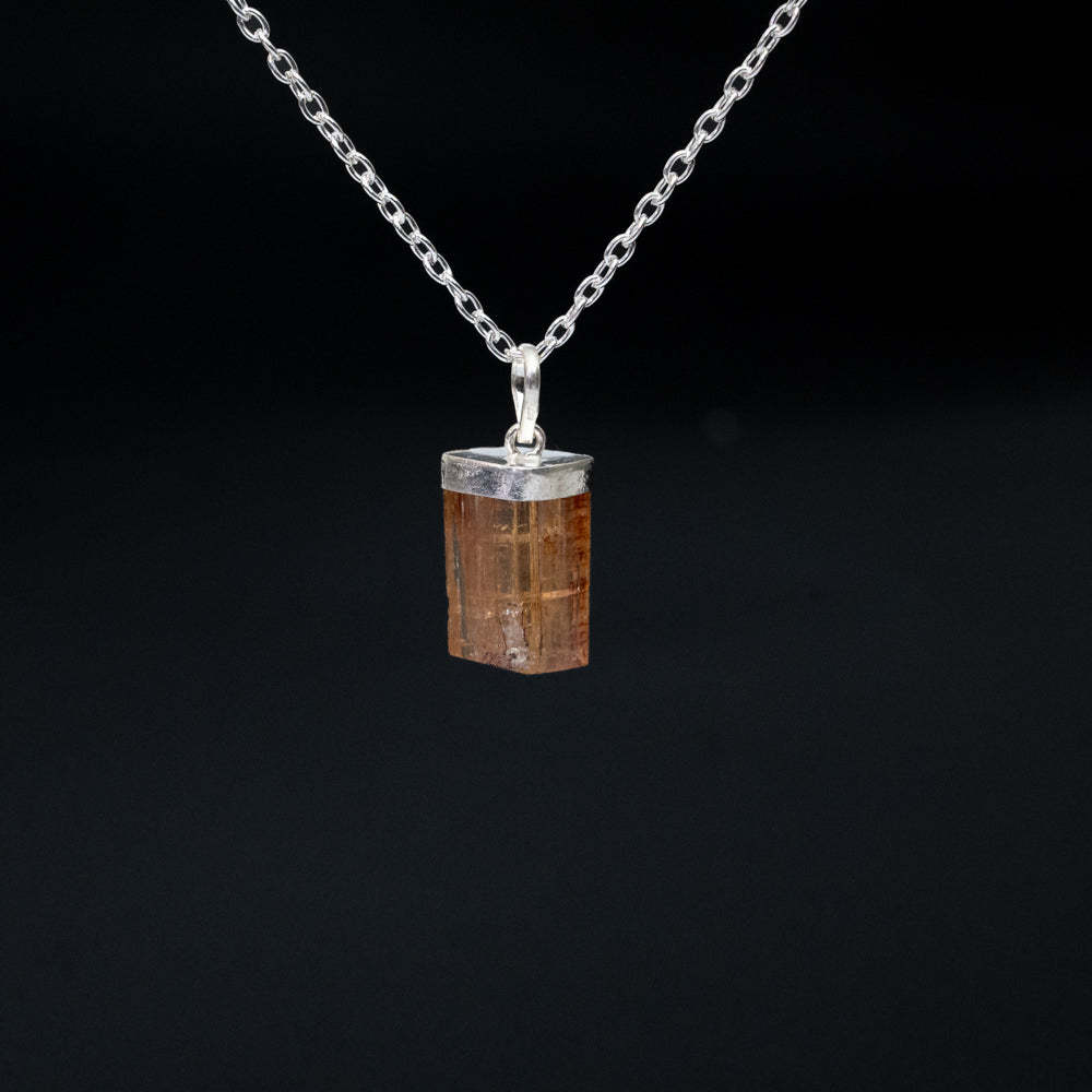 Imperial Topaz Pendant - Silver