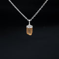 Imperial Topaz Pendant - Silver