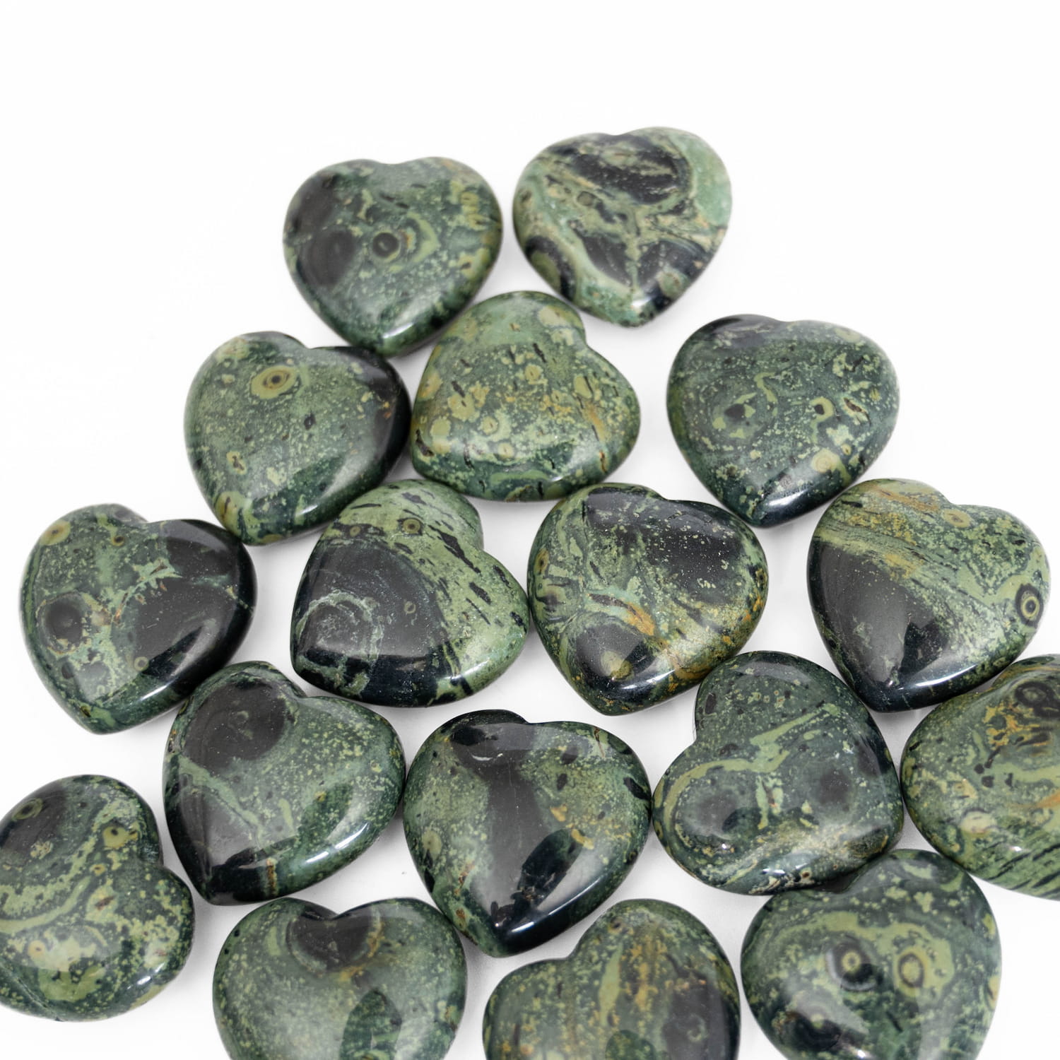 Kambaba Jasper Heart