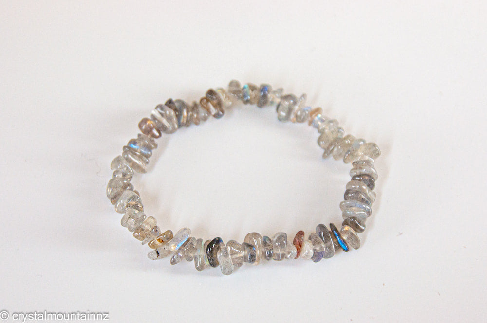 Labradorite Chip Bracelet