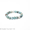 Larimar Bead Bracelet 9mm