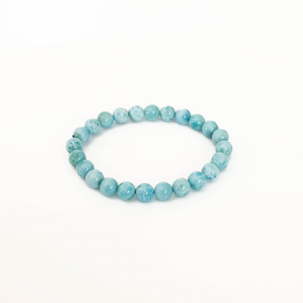 Larimar Bead Bracelet