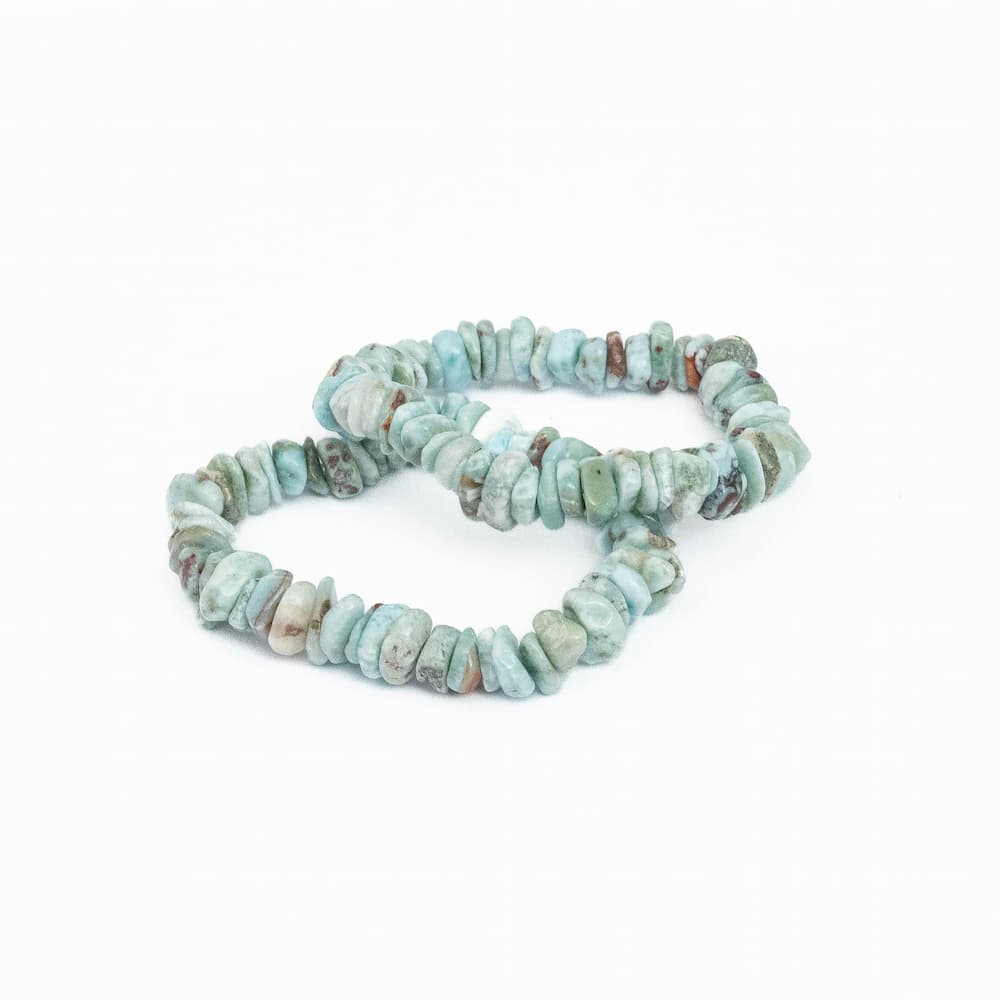 Larimar Chip Bracelet