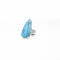 Larimar Silver Ring