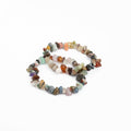 Mixed Crystal Chip Bracelet
