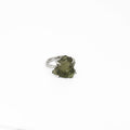 Moldavite Silver Ring