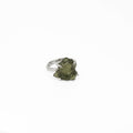 Moldavite Silver Ring