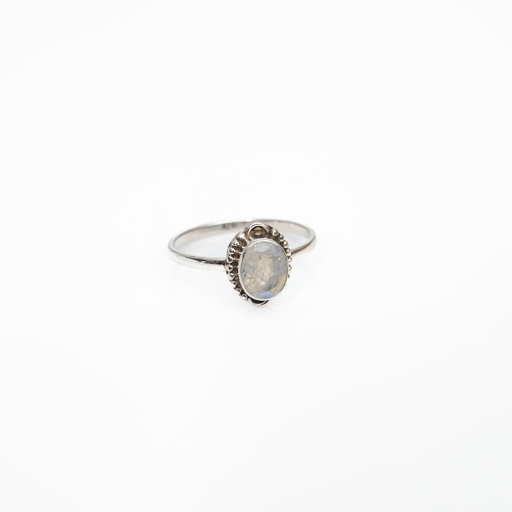 Moonstone Ring - Silver
