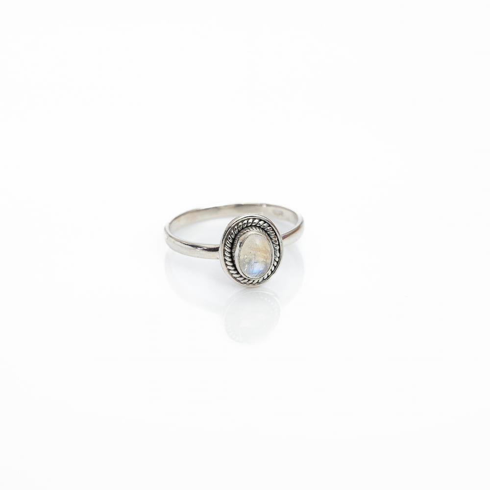 Moonstone Ring - Silver