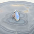 Moonstone Silver Ring