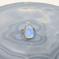 Moonstone Silver Ring