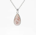 Pink Larimar (Natrolite) Silver Pendant