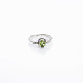 Peridot Silver Ring
