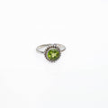 Peridot Ring - Silver