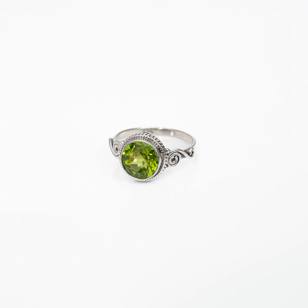 Peridot Ring - Silver