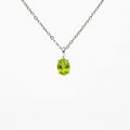 Peridot Silver Pendant