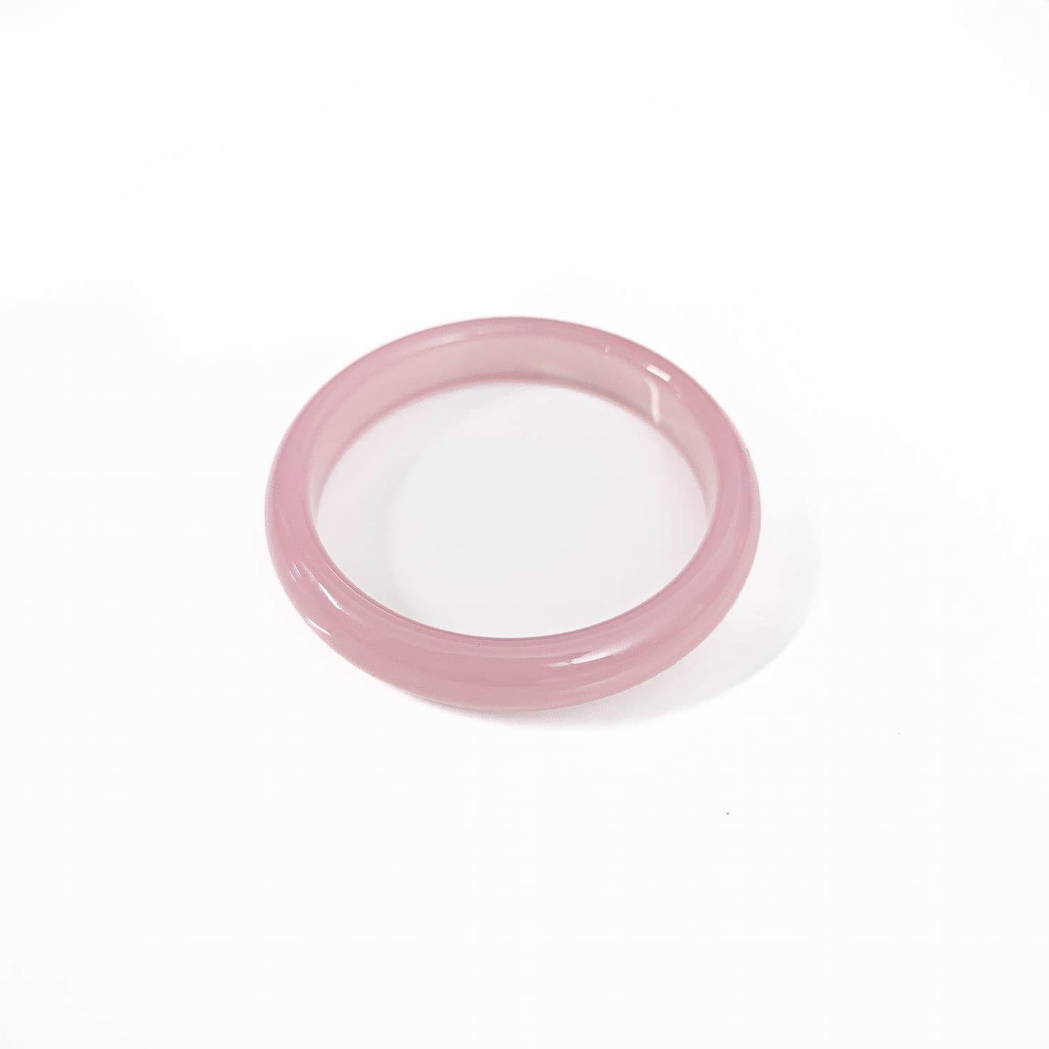 Pink Chalcedony Bangle