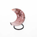 Pink Amethyst Half Moon