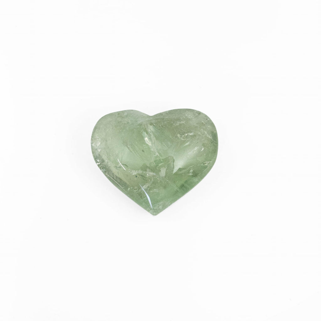 Green Amethyst Heart