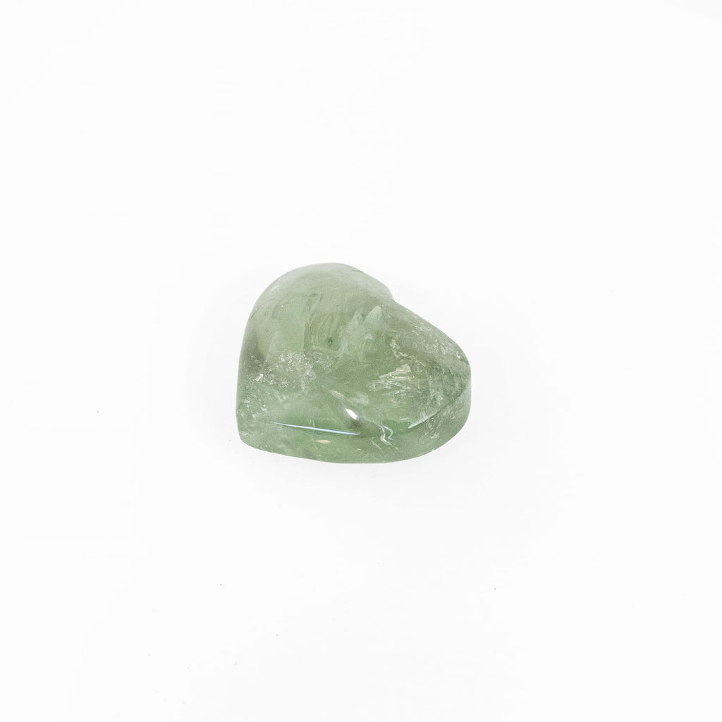 Green Amethyst Heart