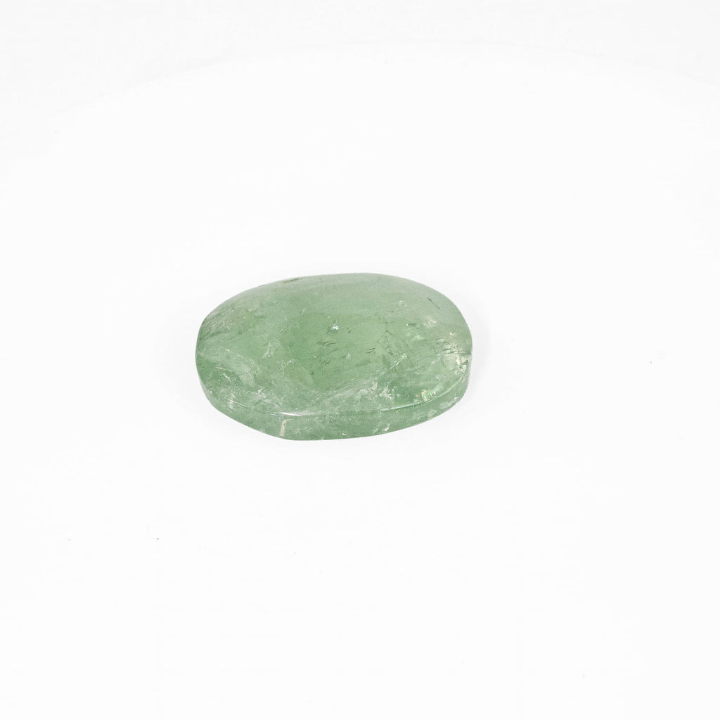 Green Amethyst Palm Stone (Prasiolite)
