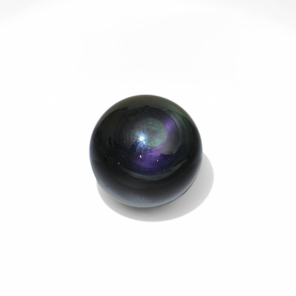 Rainbow Obsidian Sphere